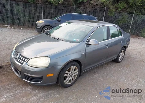 2007 Volkswagen Jetta Wolfsburg Edition из США, поврежденный, VIN 3VWEF71K97M188616